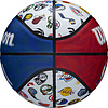 Мяч баск. WILSON NBA All Team, WTB1301XBNBA, р.7, резина, сине-белый